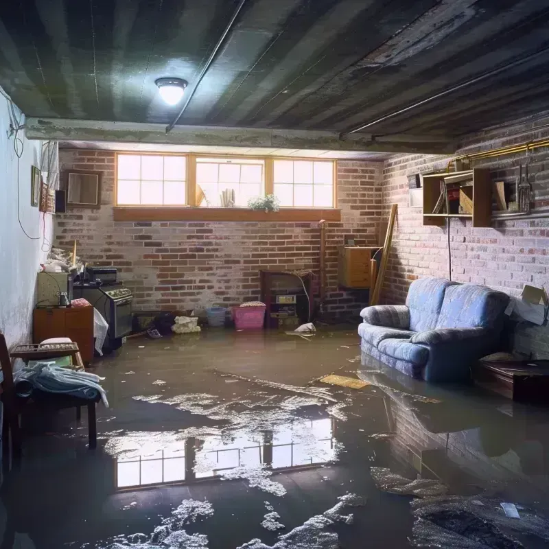 Flooded Basement Cleanup in Spring Valley, WI